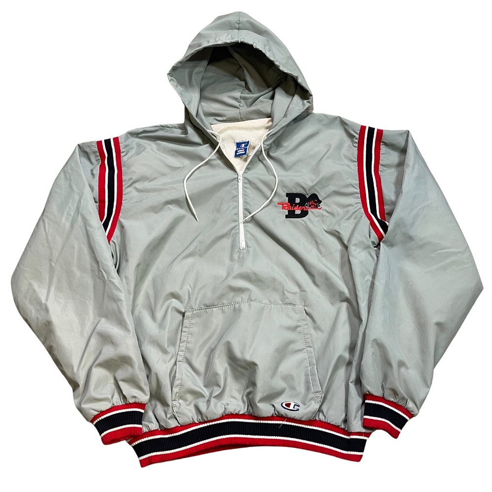 Vintage Champion Pullover Windbreaker Jacket XL Made In USA